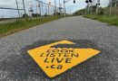 New Decals on Fallowfield Rd. Pathway Installed to Increase Rail Crossing Safety